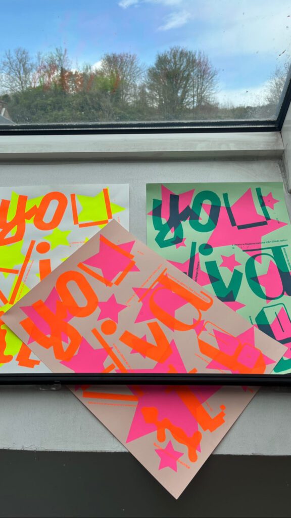 poster-print-silkscreen-colors-fluo-stars-you-did-it-diploma